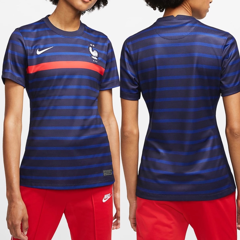 Nike Women’s FFF 2020 Stadium Home Soccer Jersey Size Large - Picture 4 of 6